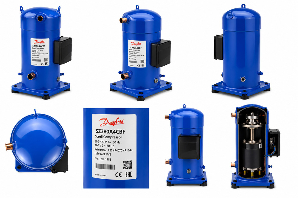 Danfoss SZ Series Scroll Air Conditioning Compressor