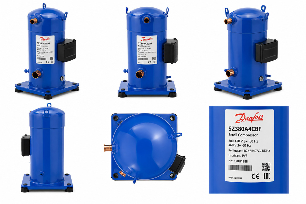 Danfoss SZ Series Scroll Air Conditioning Compressor