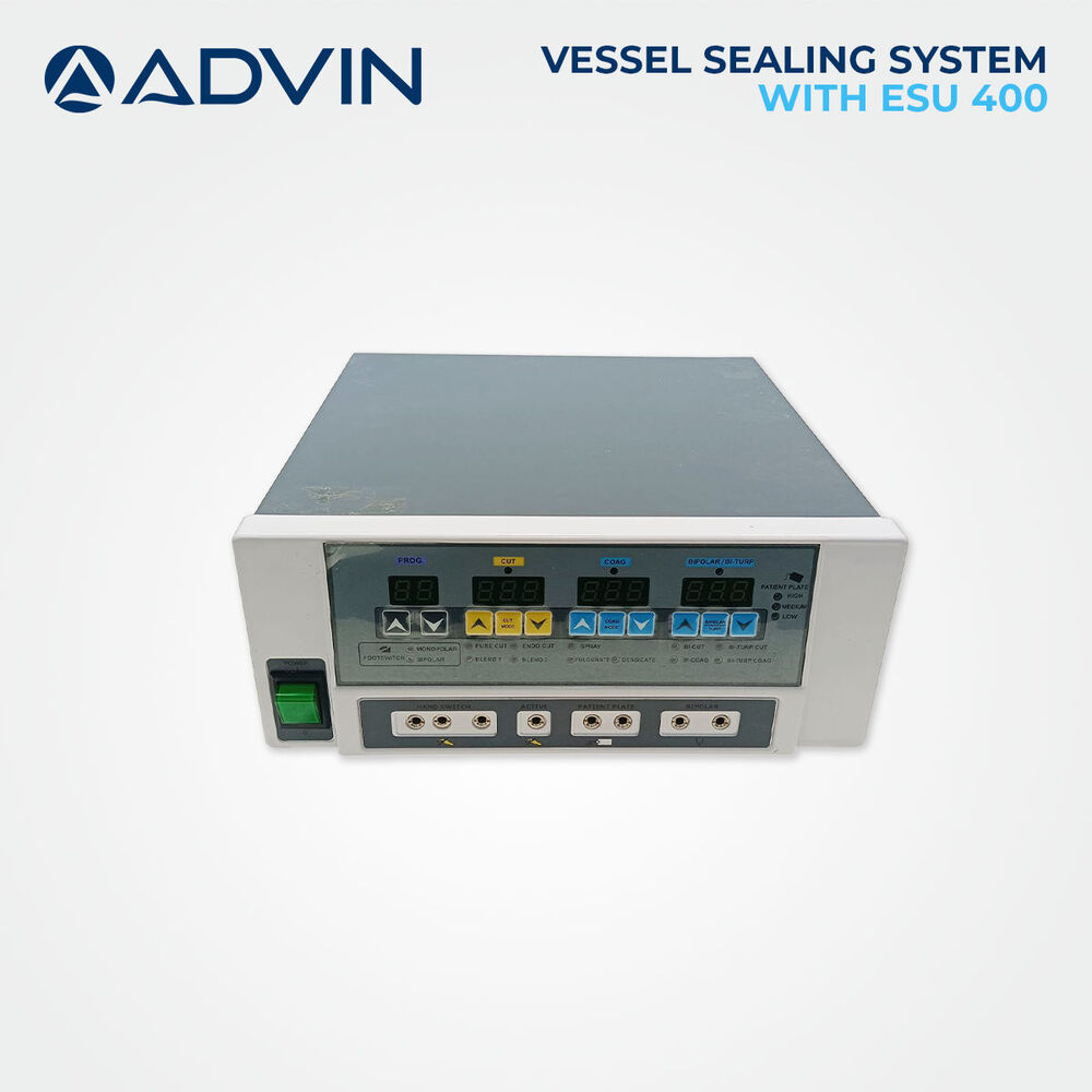 Vessel Sealing System With ESU