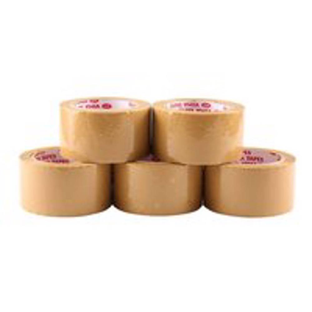 Brown Cello Tape - Coating Type: Emulsion Pressure-sensitive Water-based Acrylic Coating