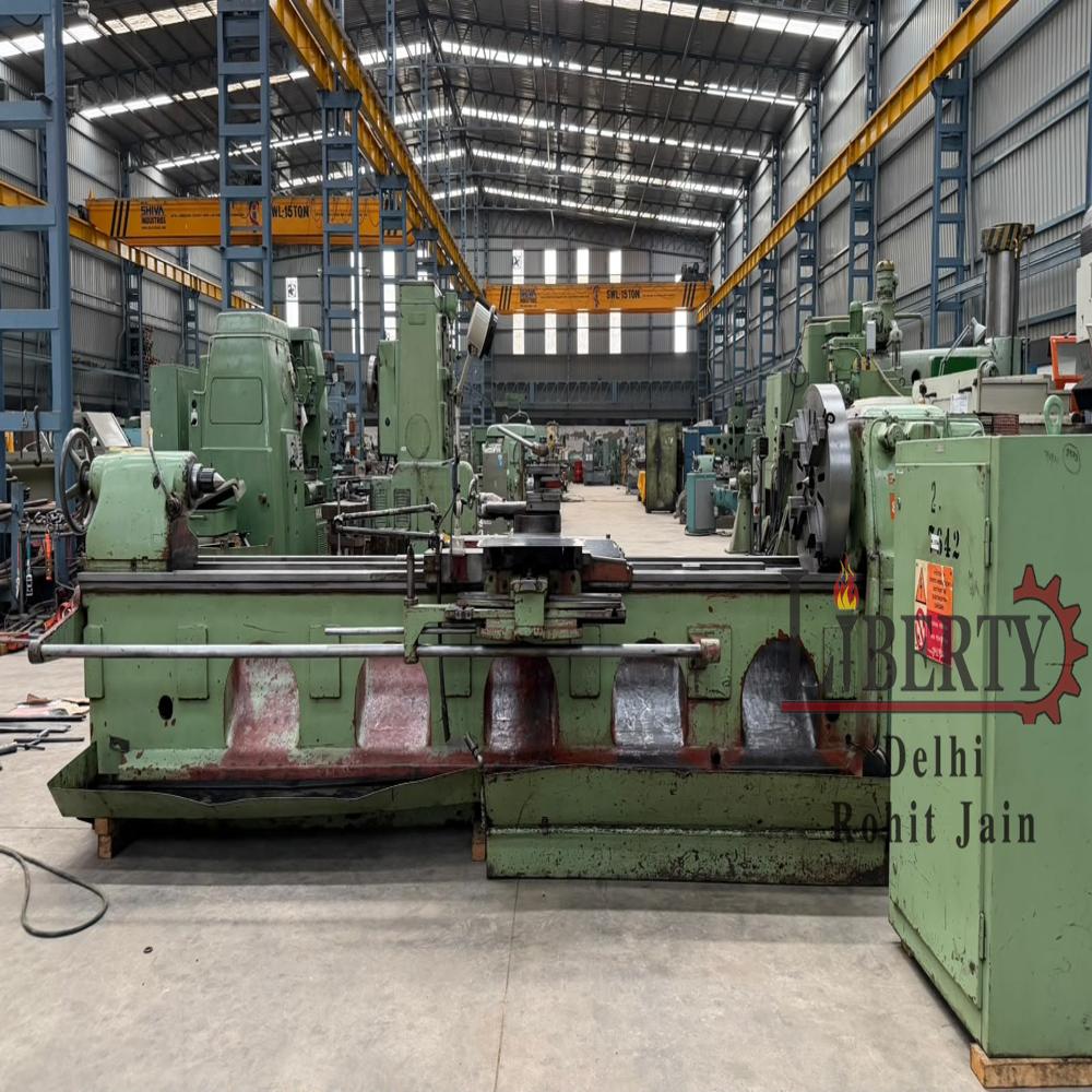 TOS Czech SU-63A x 3500 mm Heavy-Duty Lathe Machine
