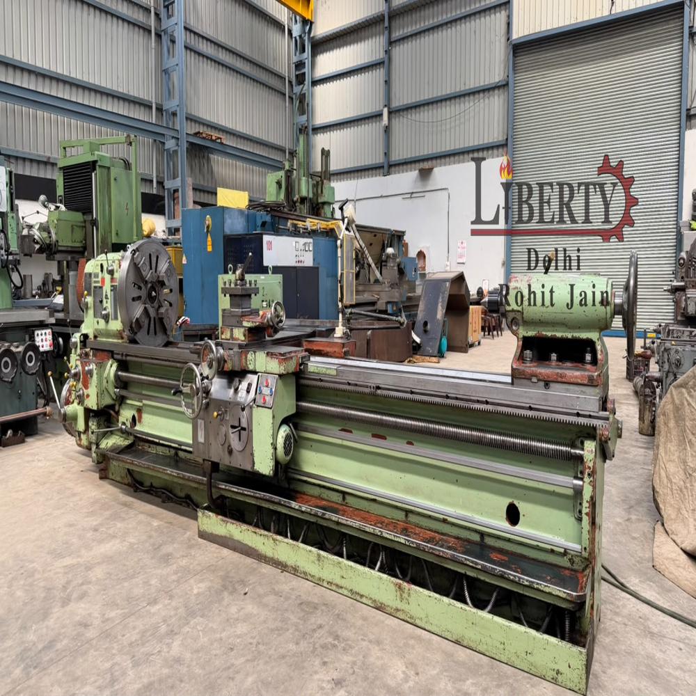 TOS Czech SU-63A x 3500 mm Heavy-Duty Lathe Machine