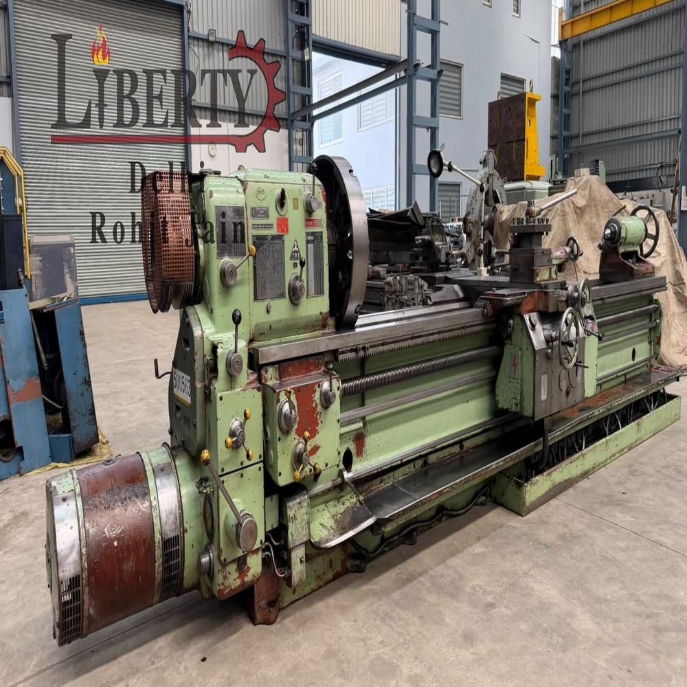 TOS Czech SU-63A x 3500 mm Heavy-Duty Lathe Machine
