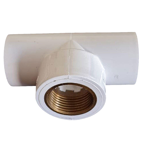 UPVC Brass Tee