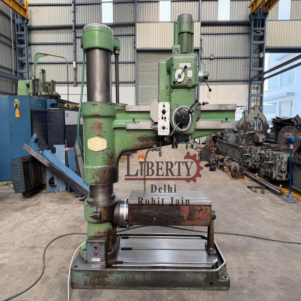 GSP France 405T 50 mm x 1300 mm Arm Radial Drilling Machine