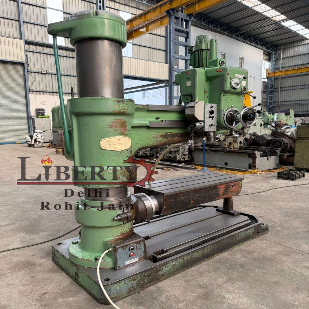 GSP France 405T 50 mm x 1300 mm Arm Radial Drilling Machine
