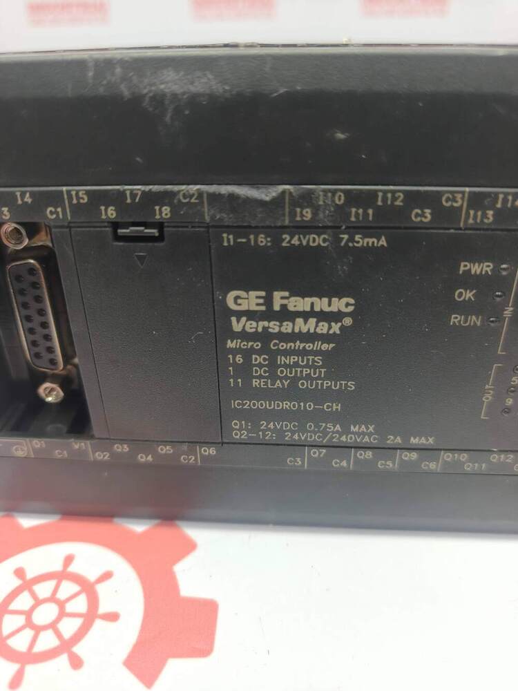 GE FANUC IC200UDR010-CH  28-Point VersaMax Micro Controller (PLC)