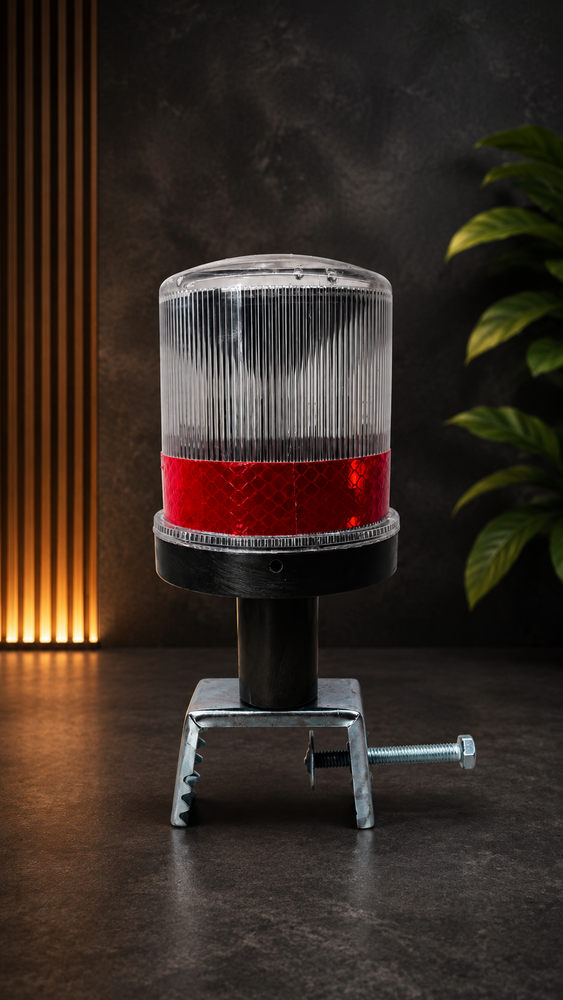 Solar Delineator+ C Clamp - Color: Red