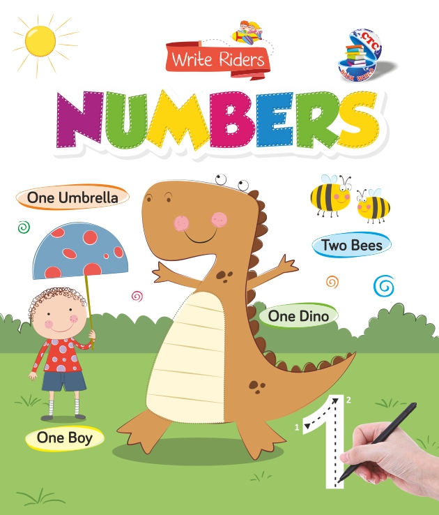 Write Riders Numbers Book