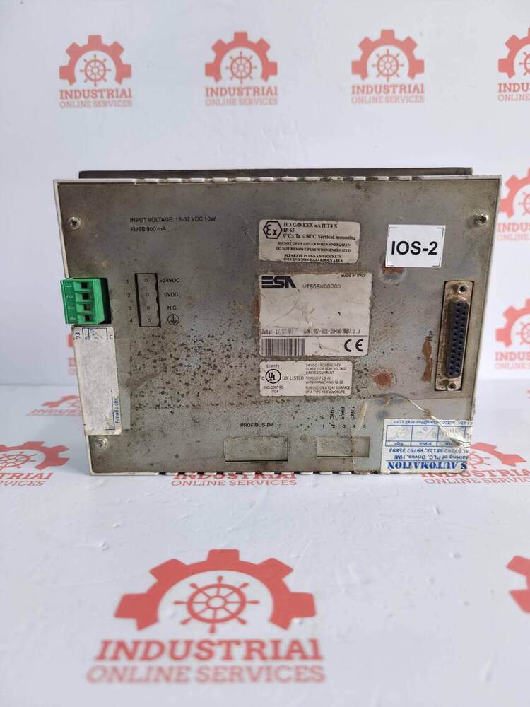 ESA VT505W00000 5.7-inch Widescreen TFT LCD Human-Machine Interface (HMI) Operator Terminal