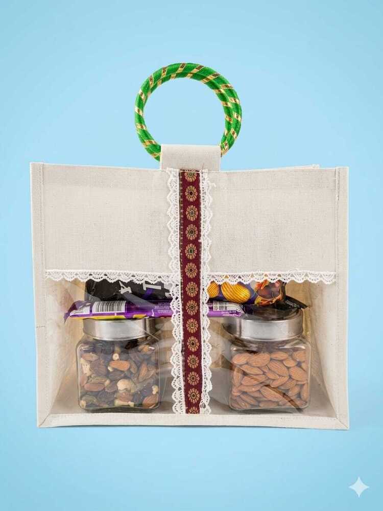 Jute Gift Hamper Bag
