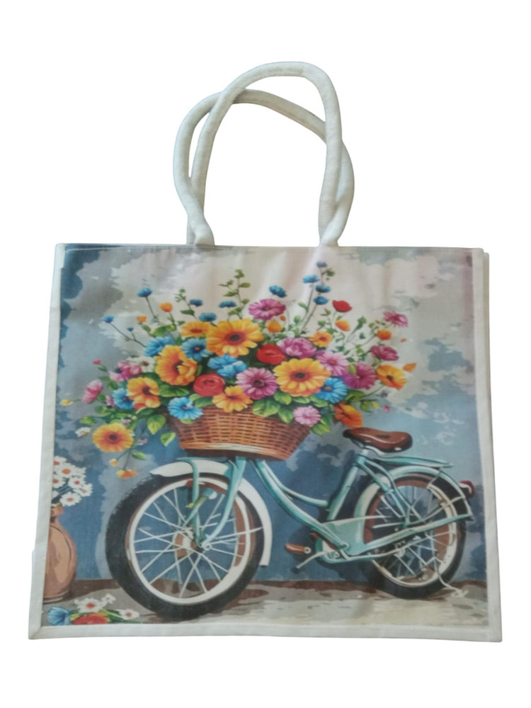 Fancy Canvas Shopping Bag