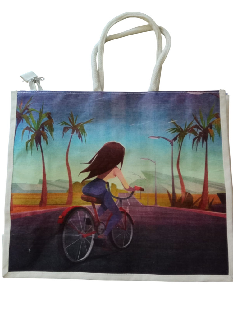 Designer Canvas Shopping Bag