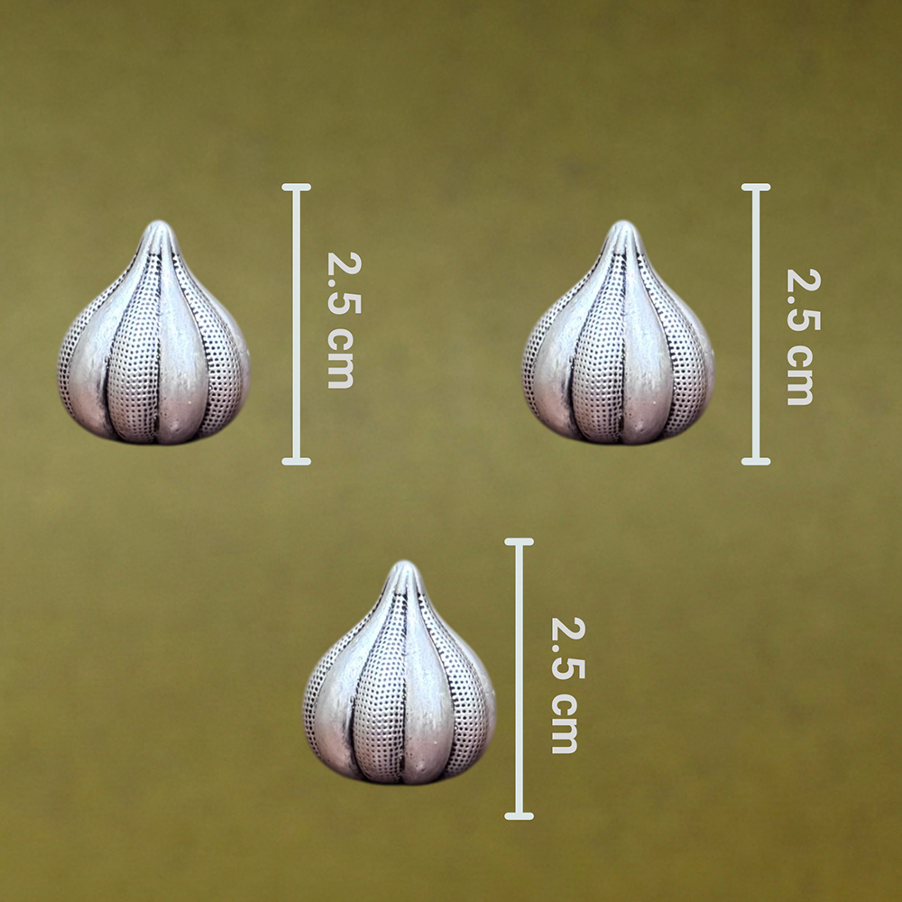 Set Of Three Modak Decoration Item