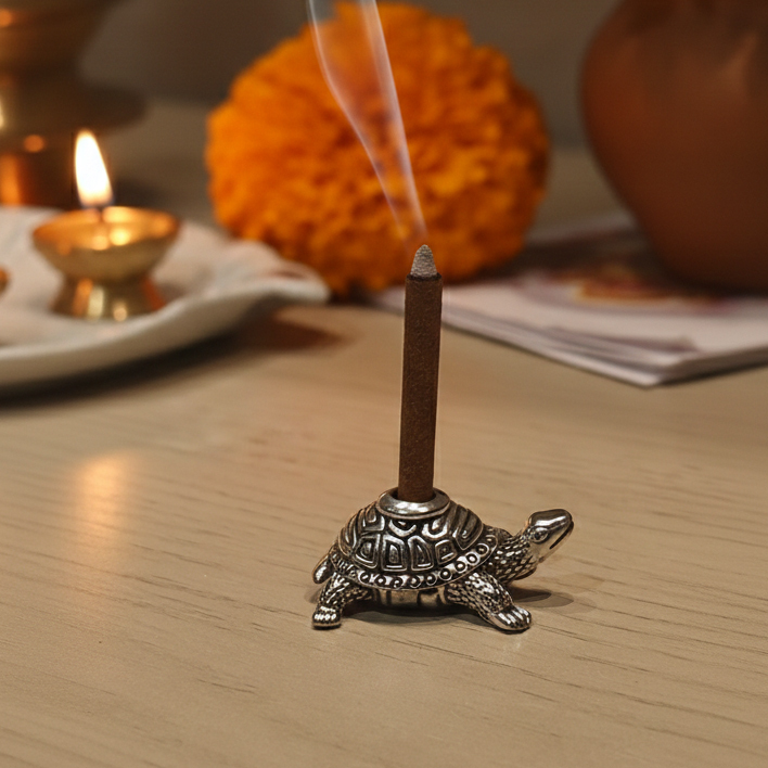 Turtle Dhoop Stand