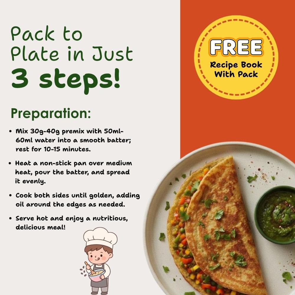 High Protein Masala Chilla