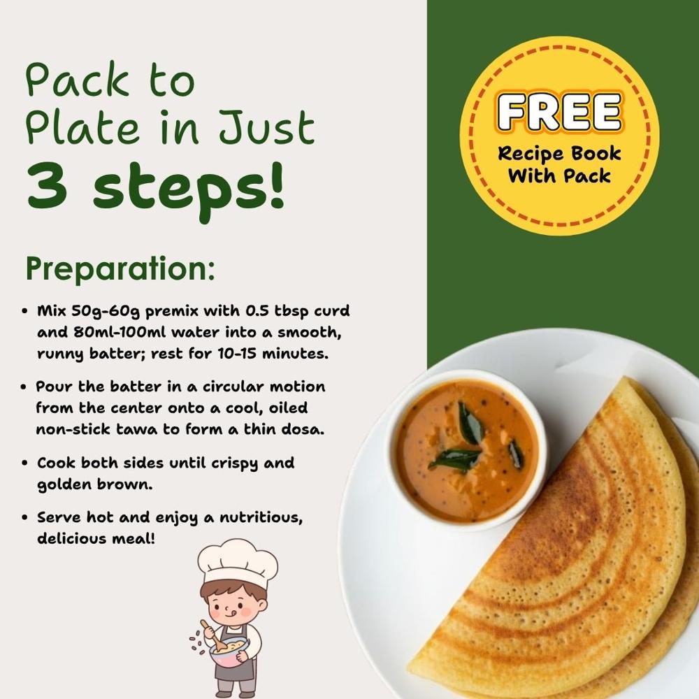 Banti (Barnyard Millet) Dosa