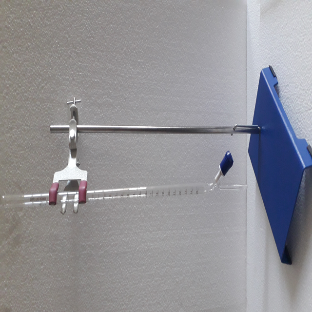 laboratory glass burette  for lab use