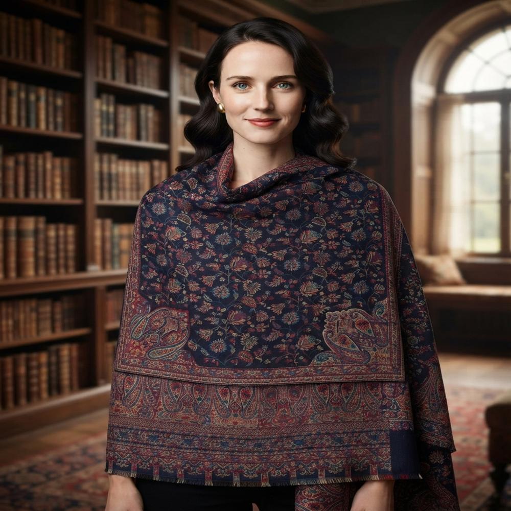 Pure Wool Woven Kani Shawls