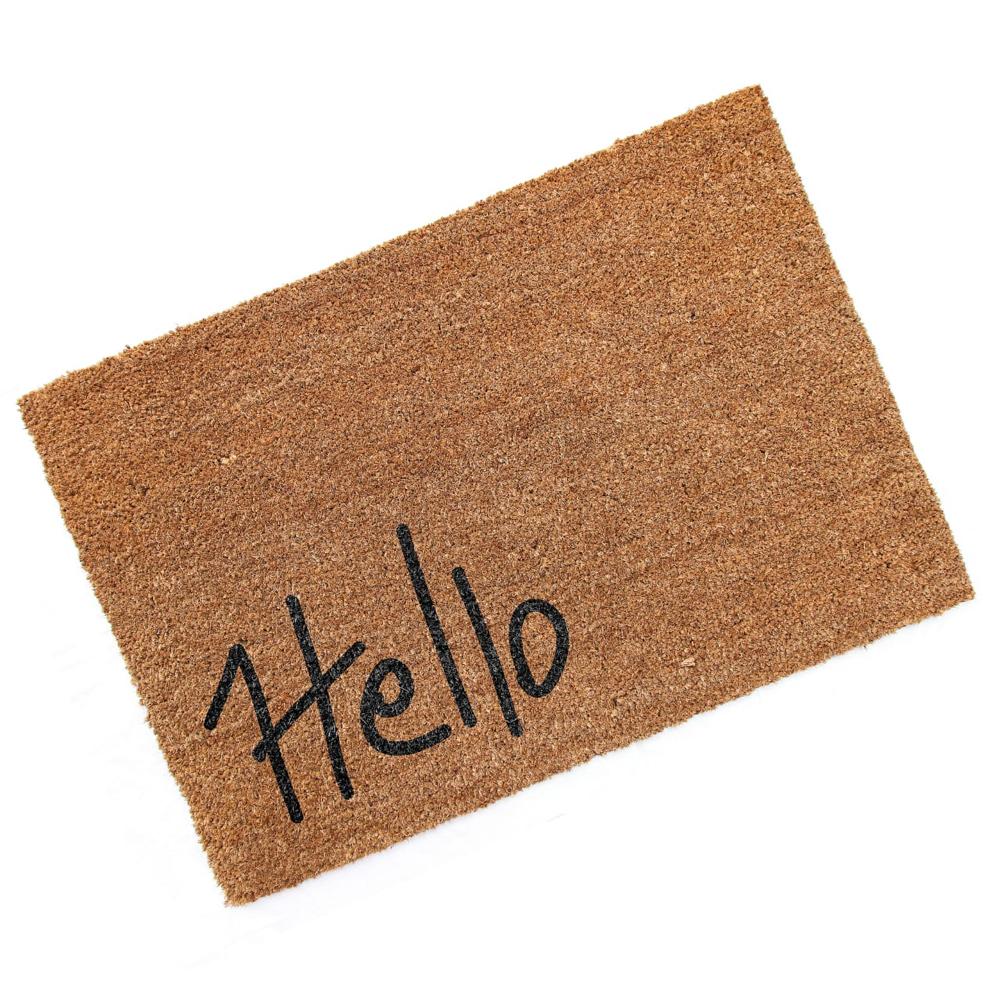 Coir Door Mat - Back Material: Anti-slip Latex