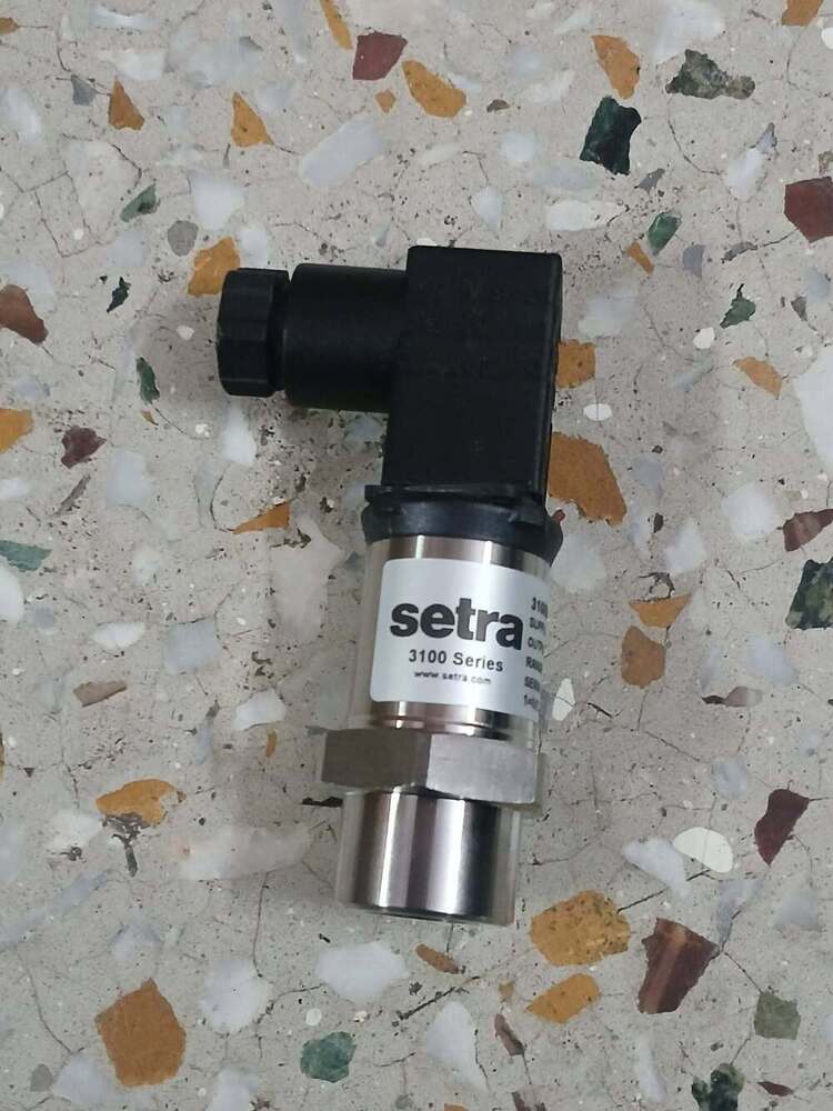 SETRA Pressure Transmitter Part No 3100B0016C1GB Range -1 TO -16 Bar