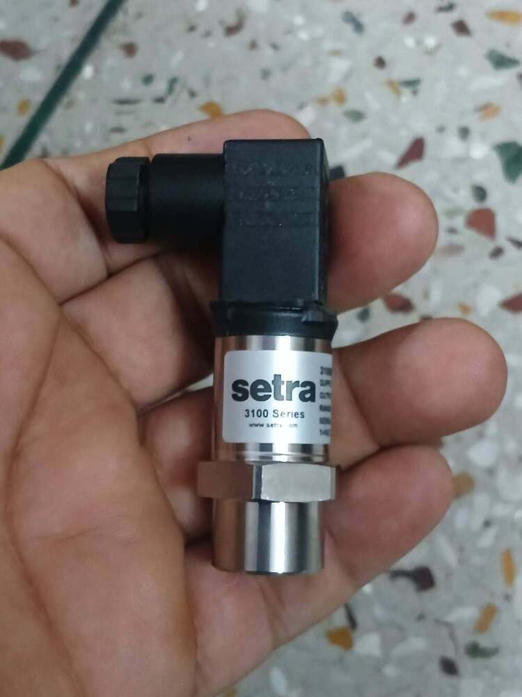 SETRA Pressure Transmitter Part No 3100B0016C1GB Range -1 TO -16 Bar