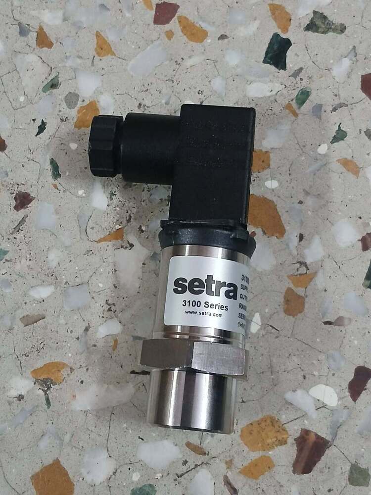 SETRA Pressure Transmitter Part No 3100B0016C1GB Range -1 TO -16 Bar