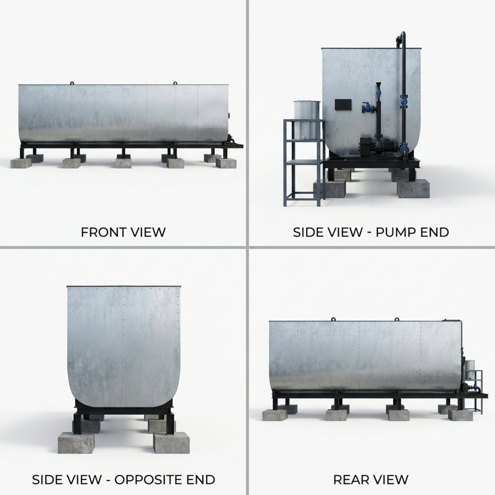 Industrial Bitumen Tank