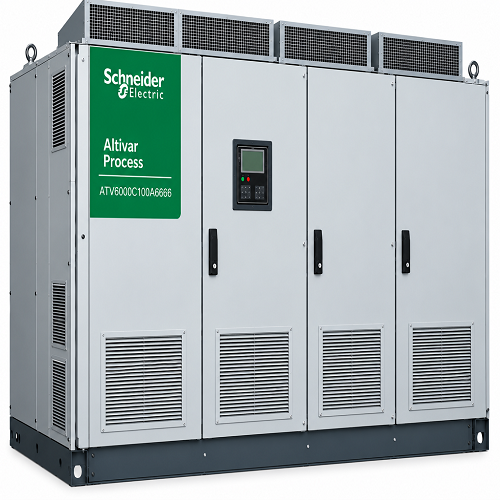 Schneider Electric Altivar Process Atv6000 Atv6000M120A6666 9550 Kw 12000 Kva 3 Phase 6.6 Kv - Application: Medium-Voltage Variable Torque Pump