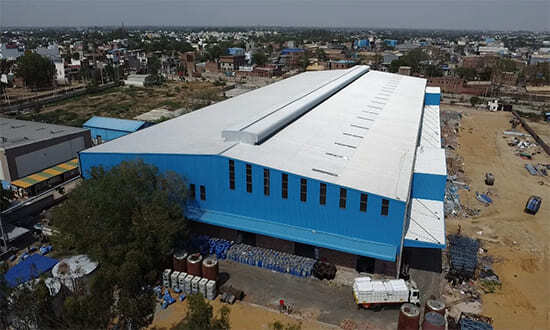 Steel Prefabricated Factory Shed