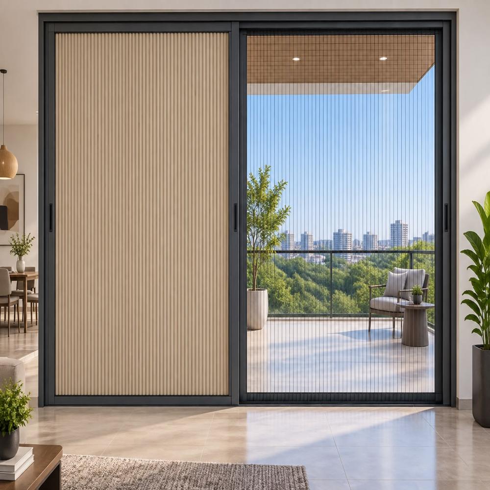 Dual Mosquito Net and Curtain System