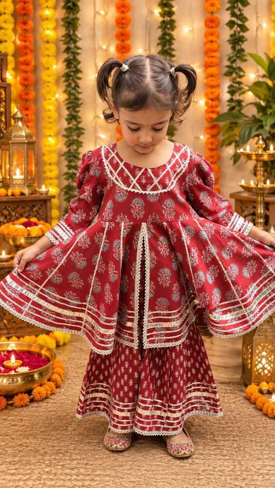 SHARARA SUIT SET