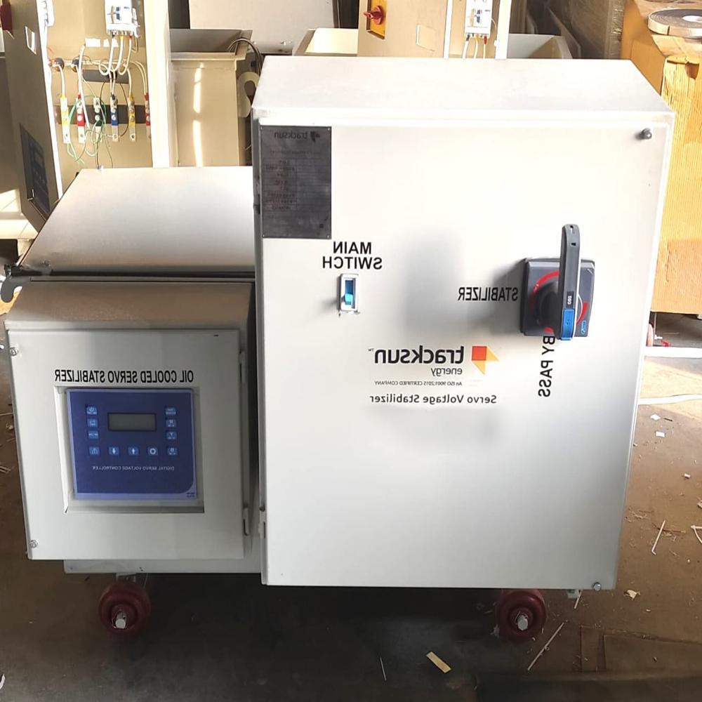 100KVA Oil Cooled Servo Voltage Stabilizer Without Bypass