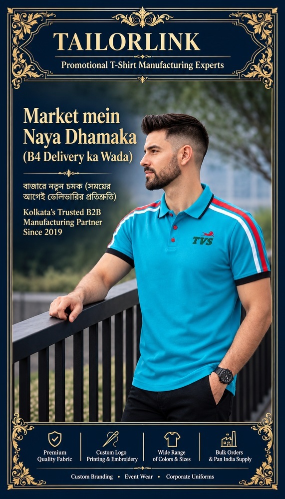Promotional Printed Polo T Shirt - Age Group: All