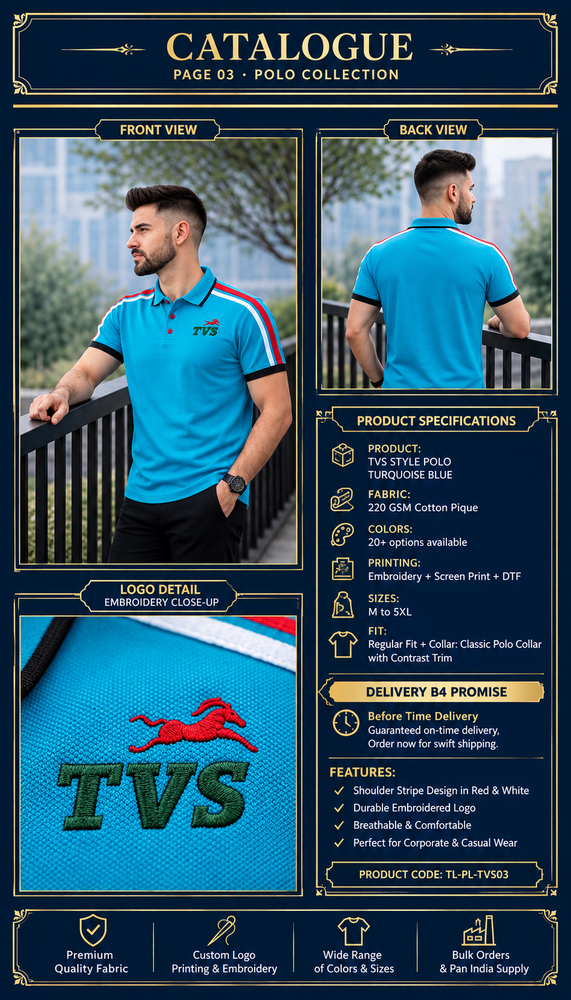 Customized Polo T Shirts