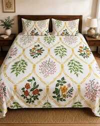Premium King Size Blend Cotton Bedsheet
