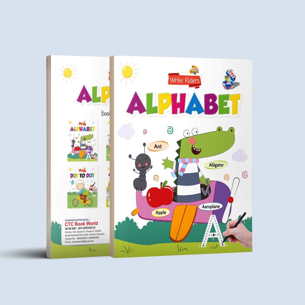 Write Riders Alphabet Picture & Tracing Book