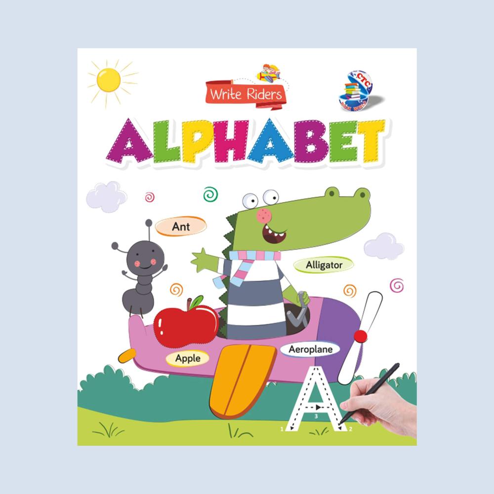 Write Riders Alphabet Picture & Tracing Book