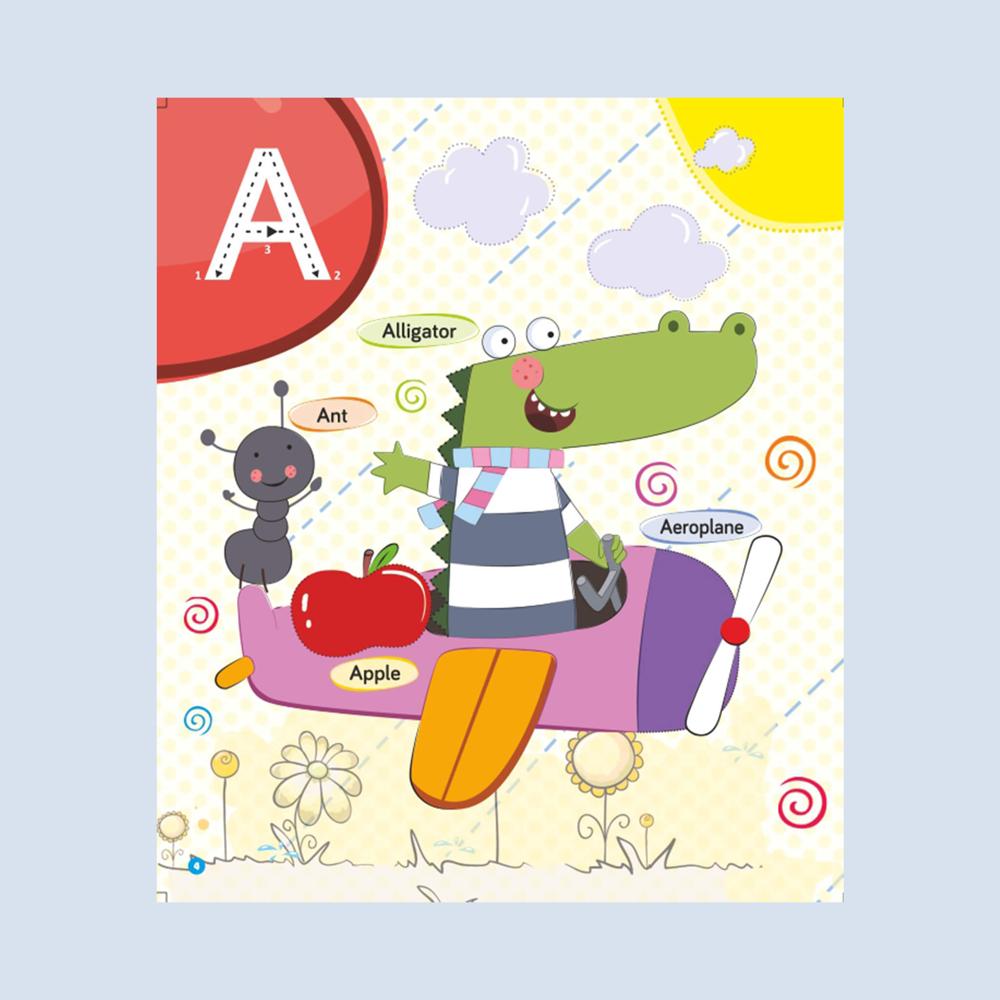 Write Riders Alphabet Picture & Tracing Book
