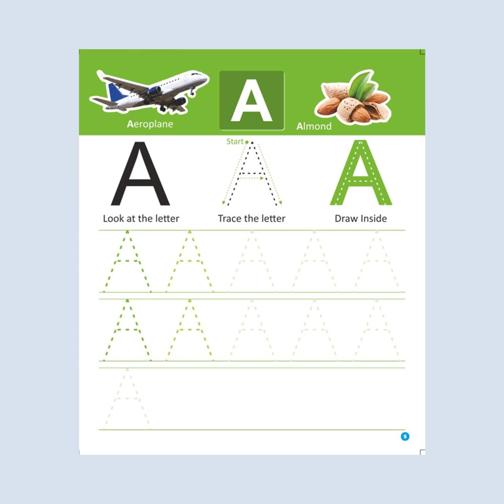 Write Riders Alphabet Picture & Tracing Book