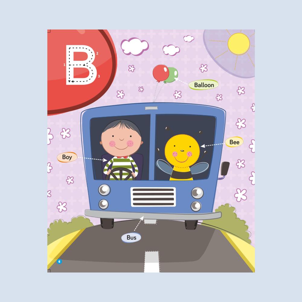 Write Riders Alphabet Picture & Tracing Book