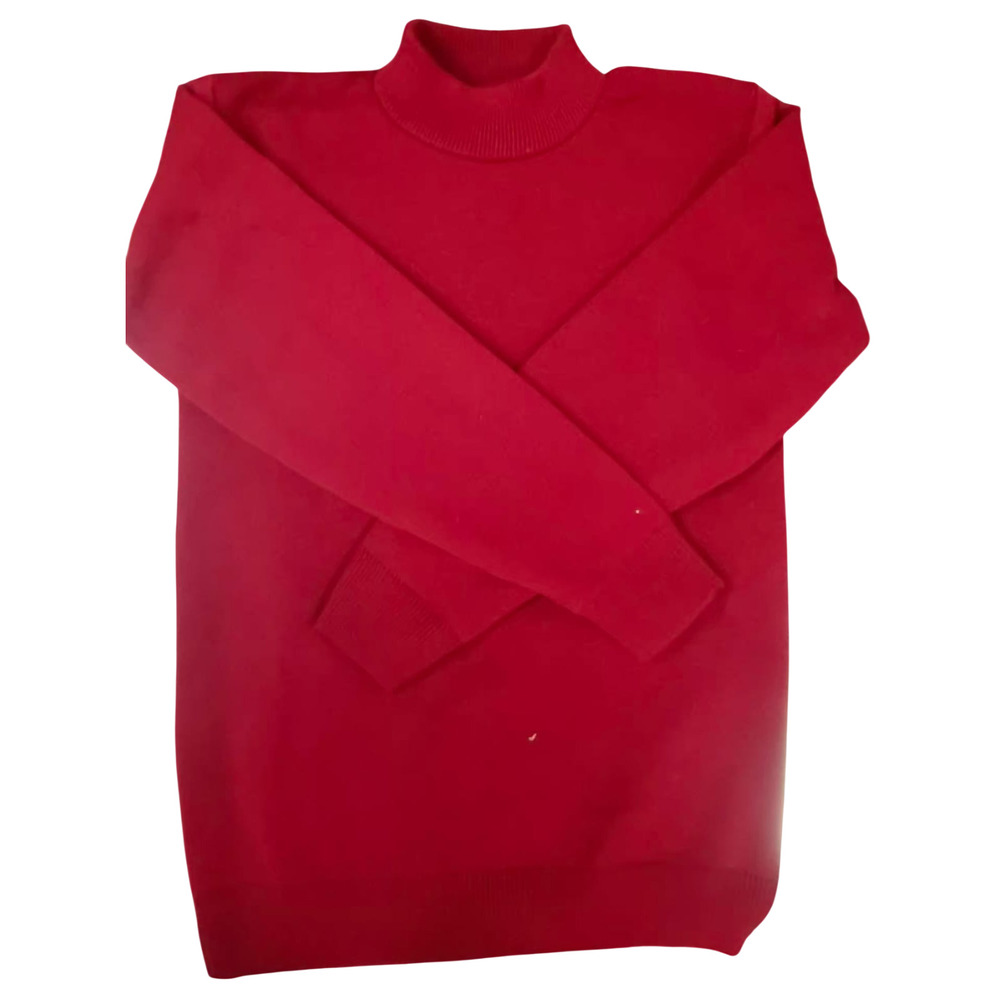 Red Full Sleeve School Sweater