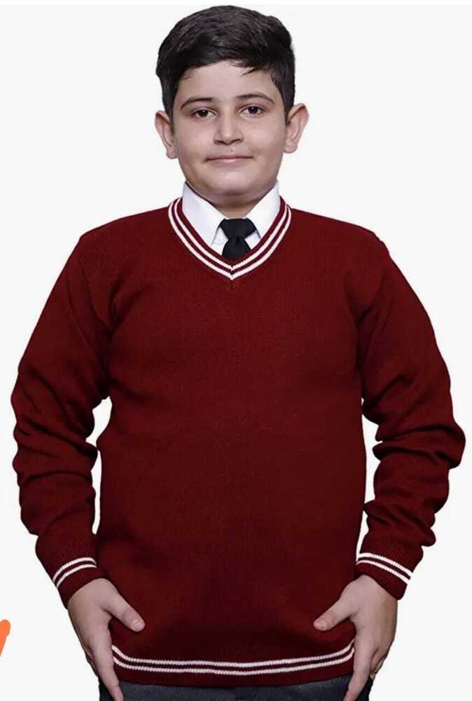 Maroon School Sweater