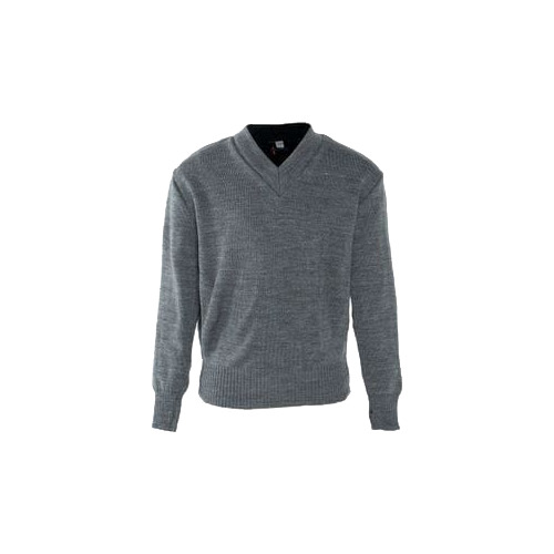 Grey School V Neck Sweater