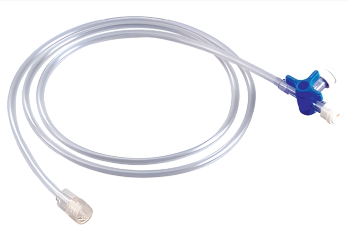 3 Way Stop Cock With Extension Line