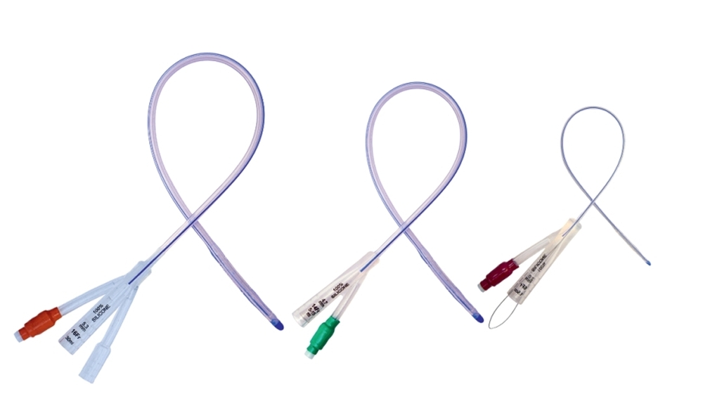 2 Way And 3 Way Silicon Folley Catheter