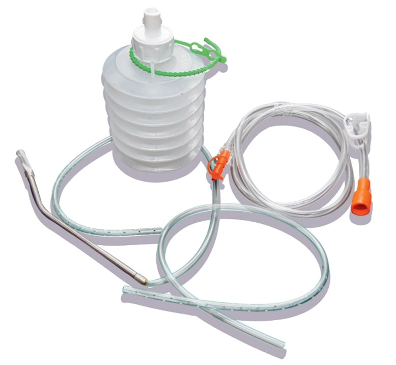 Close Wound Suction Drain Unit