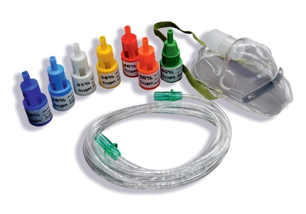 Ventury Oxygen Mask With 7 Dial