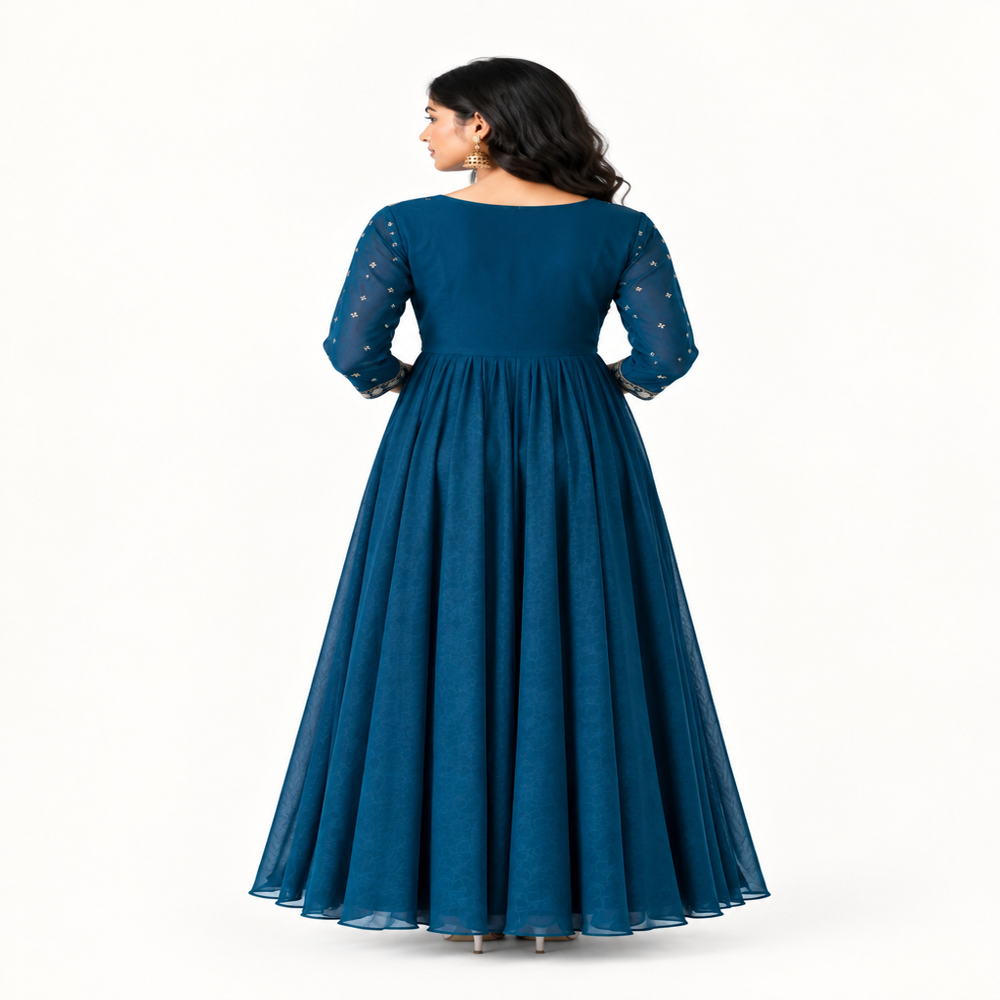 Ladies One Piece Aari Work Anarkali Kurta