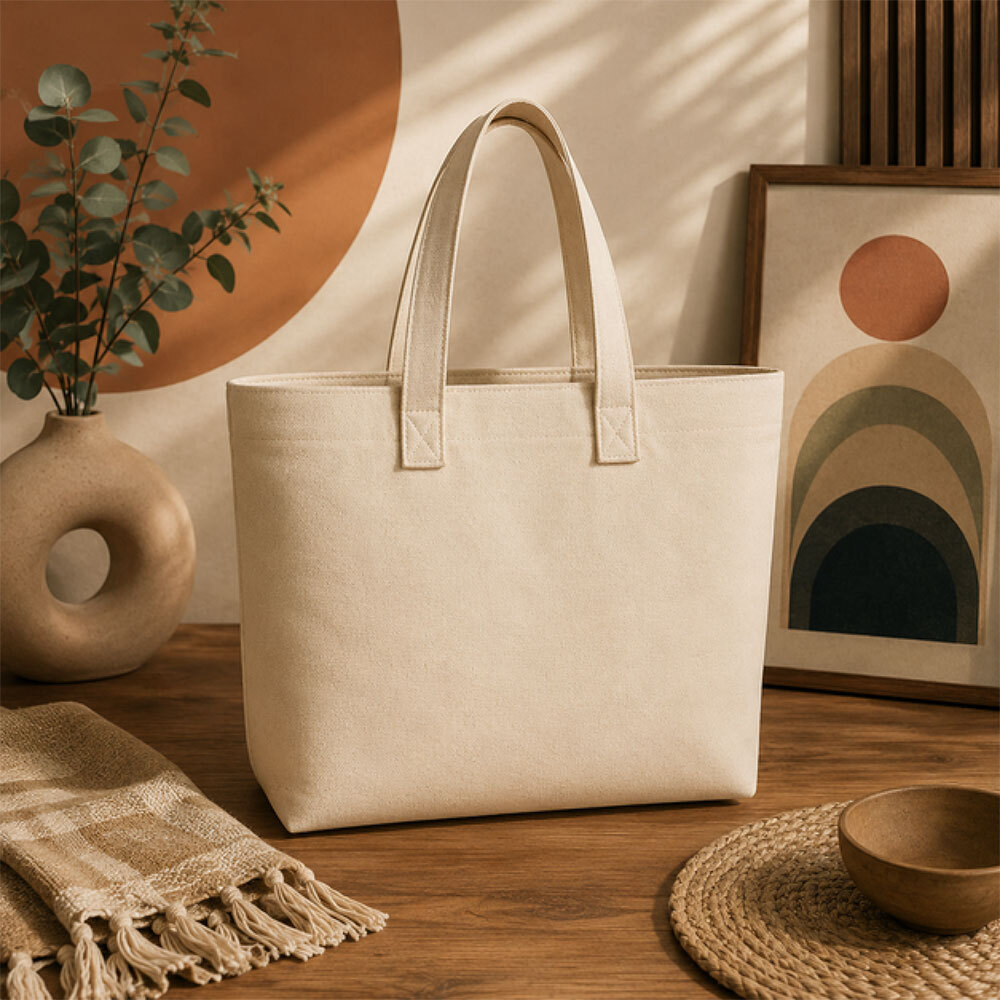 Cotton Canvas Carry Bag No Print
